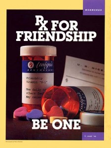 Mormon Ad Rx for Friendship: Be One